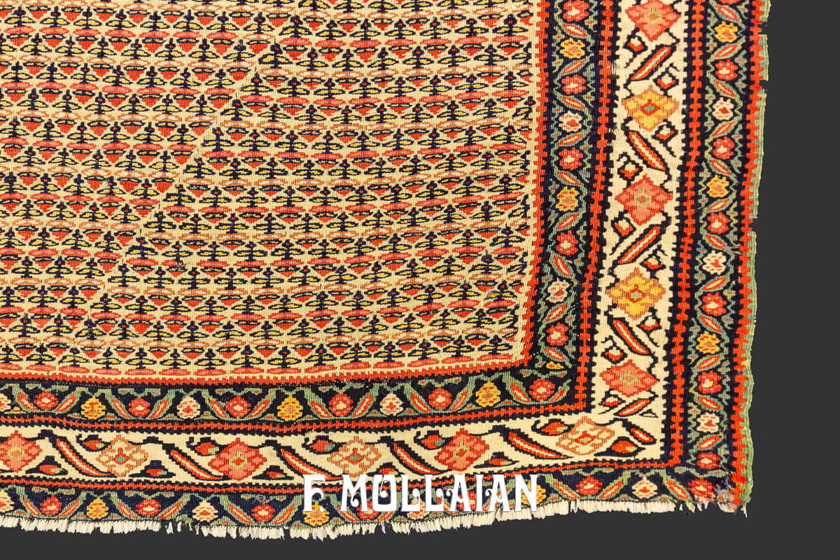 Kilim Rug Senneh Very Fine n°:842119